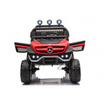 Elektrické autíčko Mercedes Unimog S - nelakované - červené